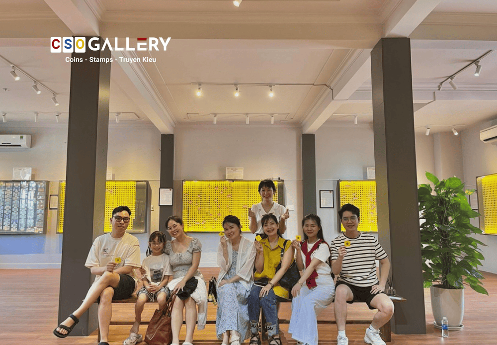 The gallery is a great spot for young people to interact with artists and learn about the creative process (Source: CSO Gallery Hoi An)